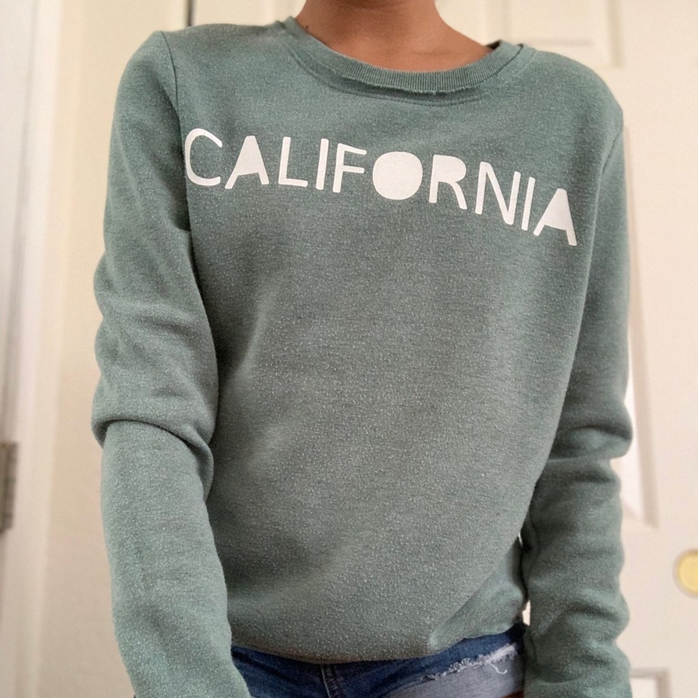 Green Cali sweater